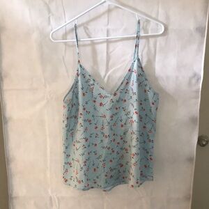 Floral Spaghetti Strap Top